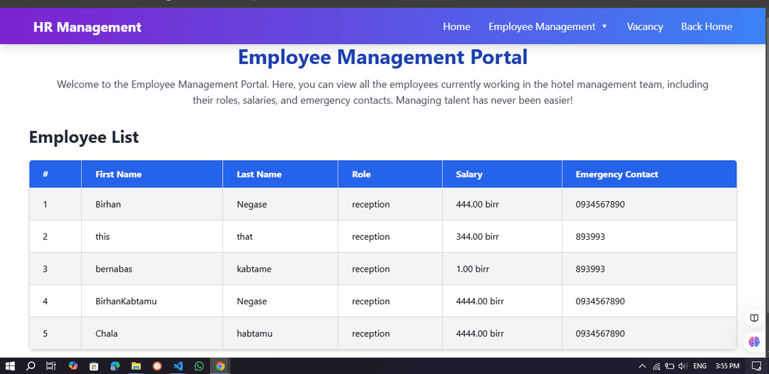 Employelist