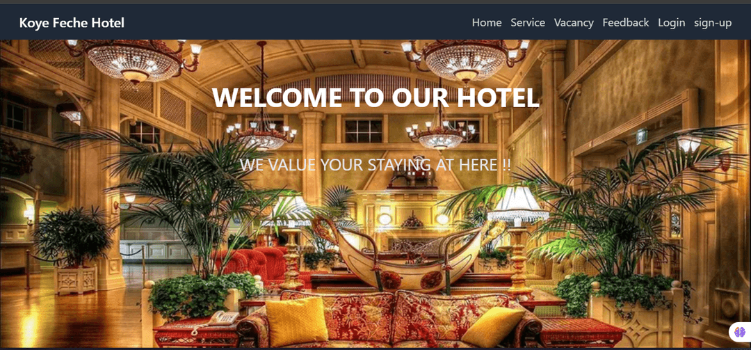 Room Reservation UI