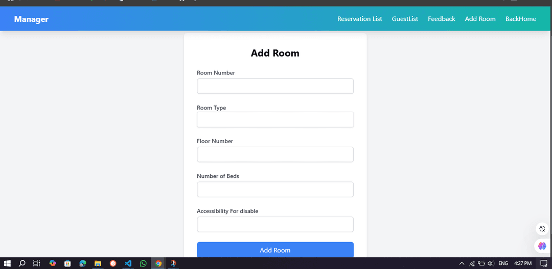 ManagerAddRoom